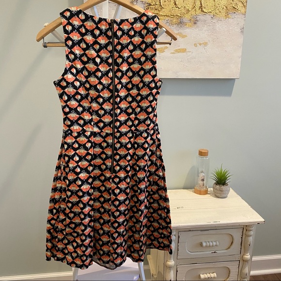ModCloth Retro-Inspired Patterned Dress - Picture 3 of 9